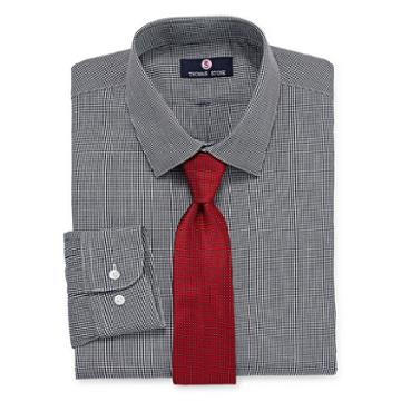 Thomas Stone Big And Tall Shirt + Tie Set