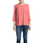 A.n.a 3/4 Sleeve Peplum Top