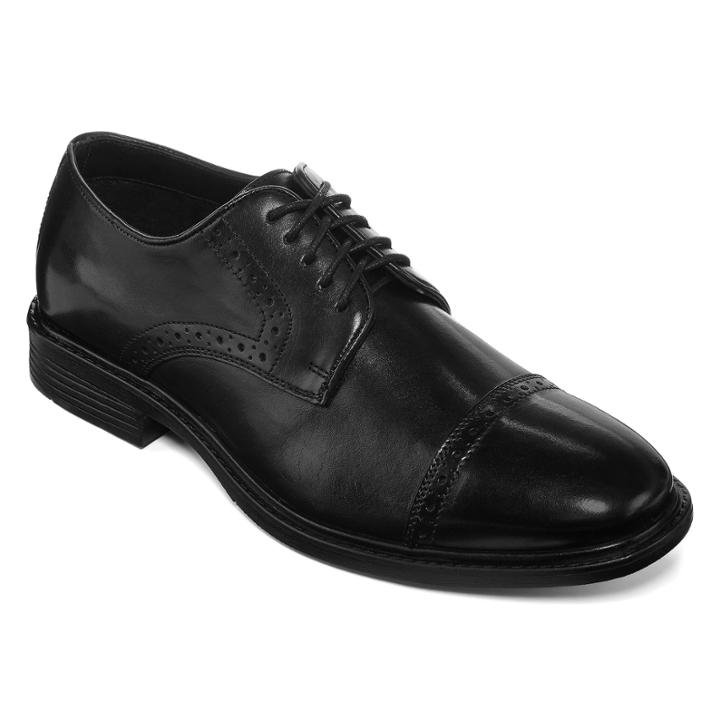 Stafford Atticus Men's Leather Cap-toe Oxfords