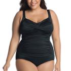 Trimshaper Control One Piece Swimsuit Plus