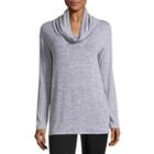 W Snit Cowl Neck