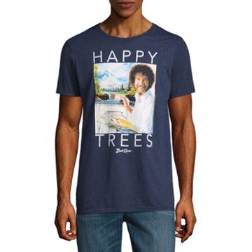 Bob Ross Happy Tree Graphic Tee