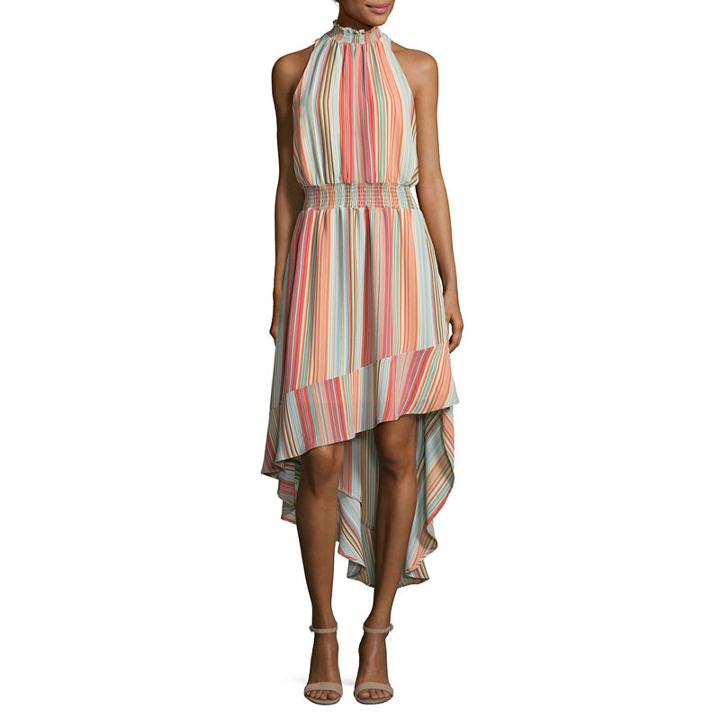 Belle + Sky Sleeveless Smocked Waist Dress