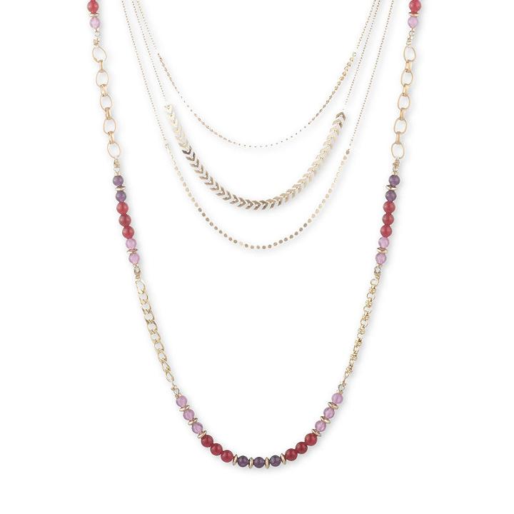 Chaps Womens 2-pack Necklace Set