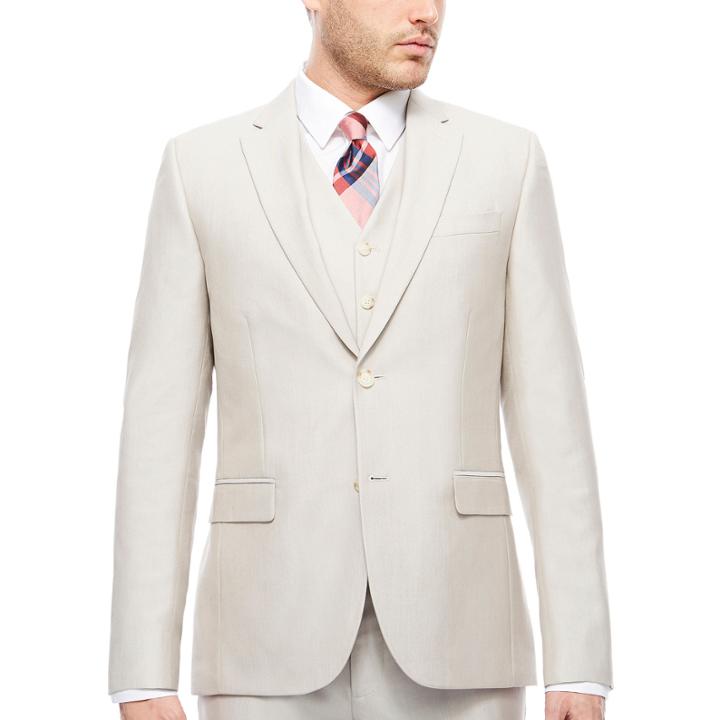 J.ferrar Bone Shimmer Jacket-slim Fit