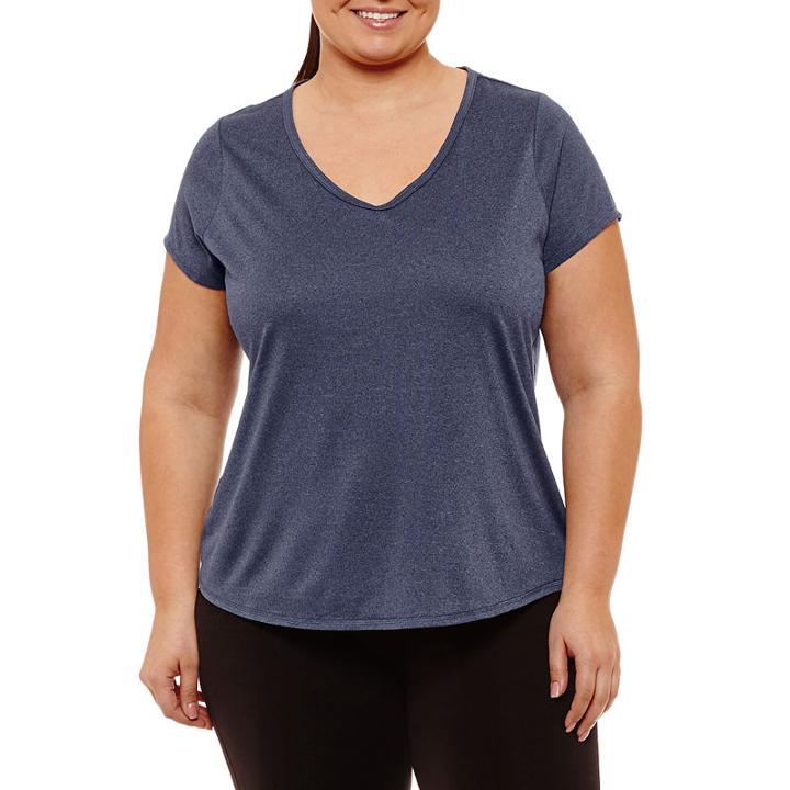 Xersion Short Sleeve Active Tee - Plus