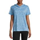 Made For Life Short Sleeve Hooded Neck T-shirt-womens