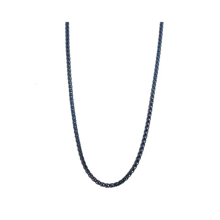 Black Stainless Steel Chain Necklace