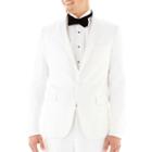 Savile Row White Tuxedo Jacket - Slim-fit