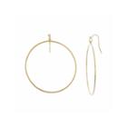 Natasha Gold-tone Circle Earrings