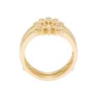 Womens 1/5 Ct. T.w. Genuine White Diamond 14k Gold Ring Enhancer
