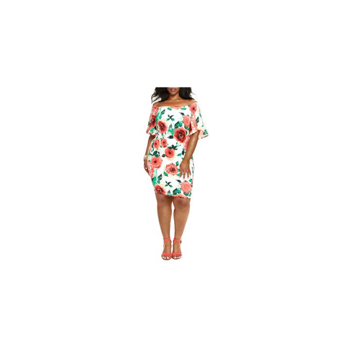 Kelsey Off Shoulder Floral Print