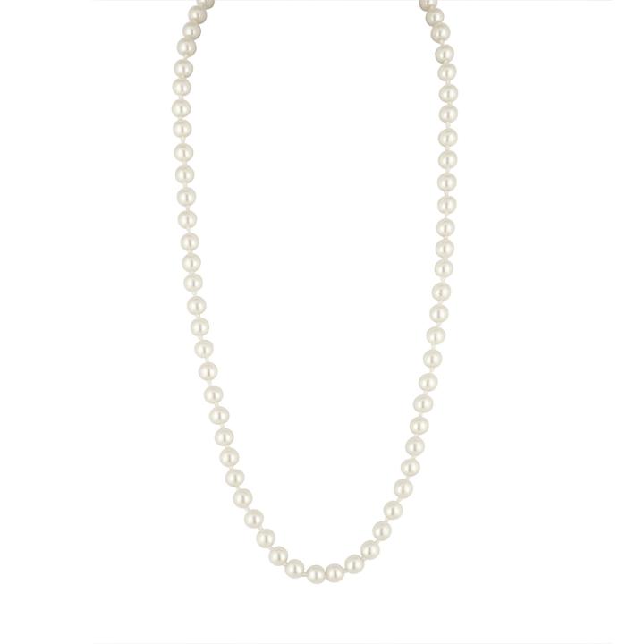 Vieste Simulated Pearl Strand Necklace