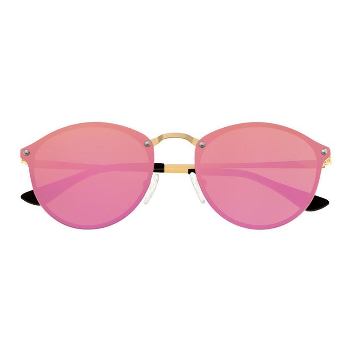 Sixty-one Rimless Cat Eye Sunglasses-womens