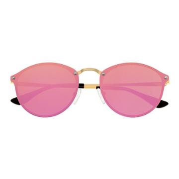 Sixty-one Rimless Cat Eye Sunglasses-womens
