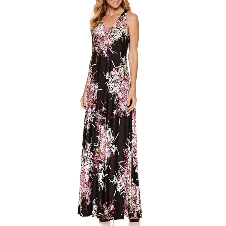 Danny & Nicole Sleeveless Maxi Dress