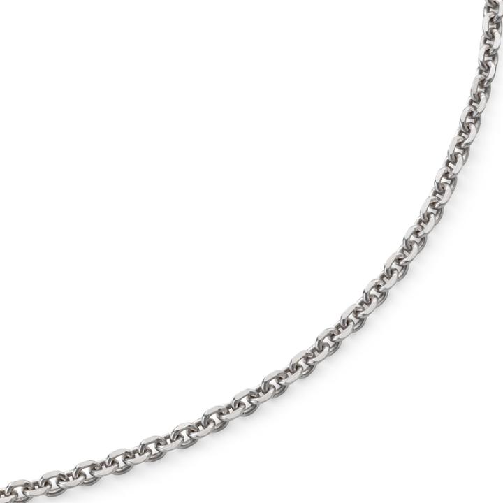 16 Criss-cross Chain Sterling Silver