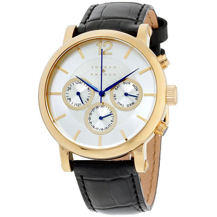 Joseph Abboud Mens Black Strap Watch-ja3095g648-325