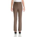 Larry Levine Heather Wide Waistband Basic Pant