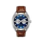 Citizen Mens Brown Strap Watch-bu4010-05l