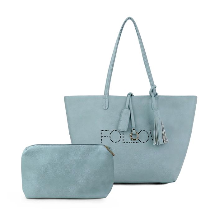 Olivia Miller Follow Perforated Tote Bag