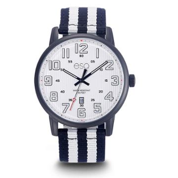 Esq Mens Two Tone Strap Watch-37esq026101a