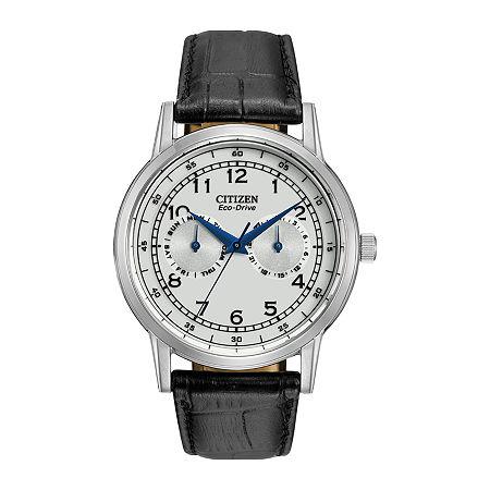 Citizen Eco-drive Mens Silver-tone Watch Ao9000-06b