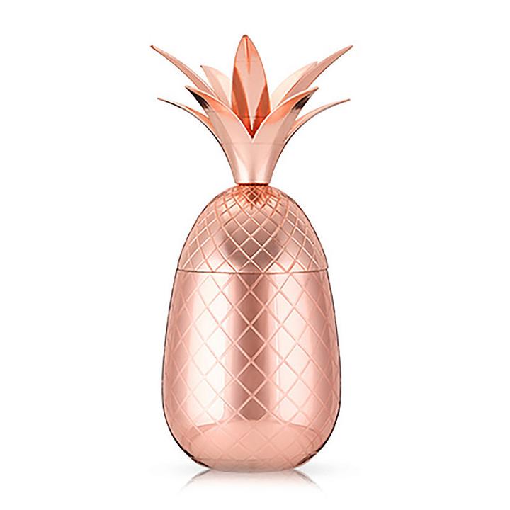 Summit&trade; 16 Oz. Copper Pineapple Tumbler (viski)