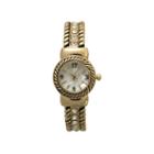 Olivia Pratt Womens Gold Tone Bangle Watch-10034