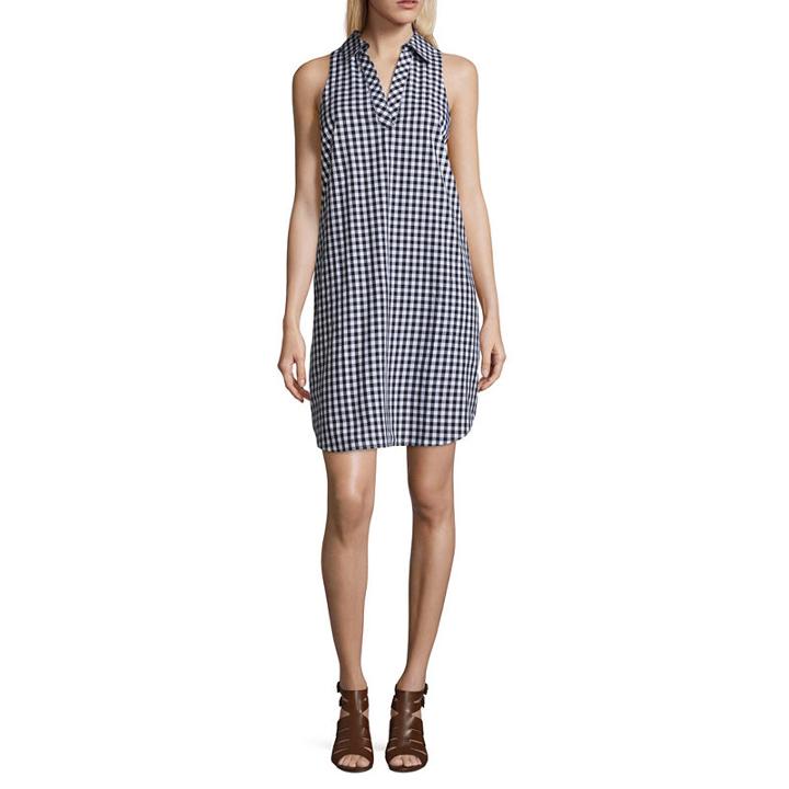 Spense Sleeveless Shirt Dress