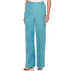 Alfred Dunner Cozumel High-rise Solid Pants - Petite