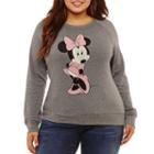 Minnie Mouse Soft Sweatshirt-juniors Plus