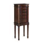 Grace Walnut Jewelry Armoire