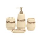Hiend Accents Barbwire 4-pc. Bath Accessory Set