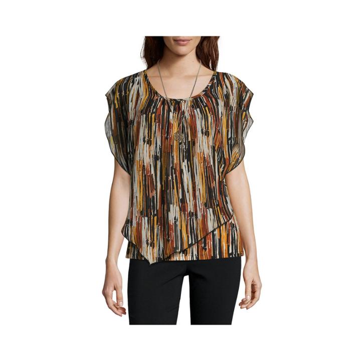 Alyx Sleeveless Scoop Neck Blouse-petites