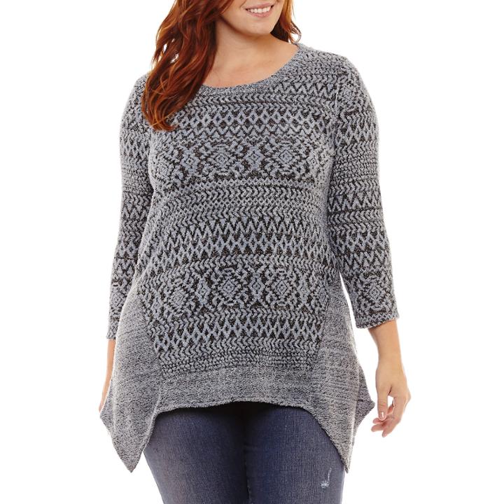 Unity World Wear 3/4 Sleeve Sharkbite Fuzzy Printed Snit-plus