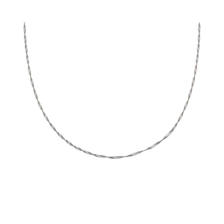 Silver Reflections&trade; 20 Singapore Chain Necklace