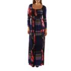 24/7 Comfort Apparel Turn On The Heat Maxi Dress