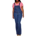 Arizona Zip-front Overalls - Juniors Plus