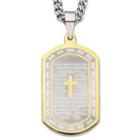 Spanish Lord's Prayer Dog Tag Stainless Steel