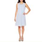 Scarlett Sleeveless Beaded Neck Shift Dress