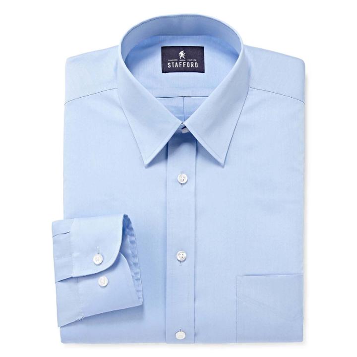 Stafford Stretch Broadcloth Dress Shirt