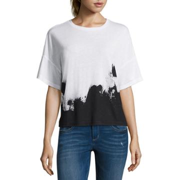 Project Runway Short Sleeve Round Neck Graphic T-shirt