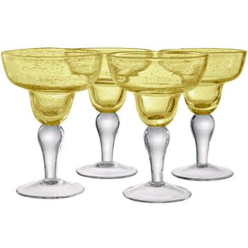 Artland Iris Set Of 4 Margarita Glasses