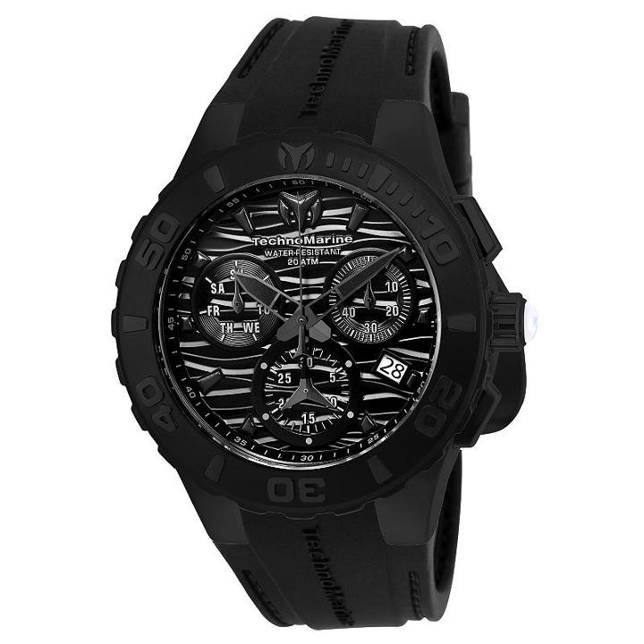 Invicta Cruise Mens Black Strap Watch-tm-115082