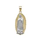 Tesoro&trade; 14k Two-tone Gold Our Lady Of Guadalupe Pendant