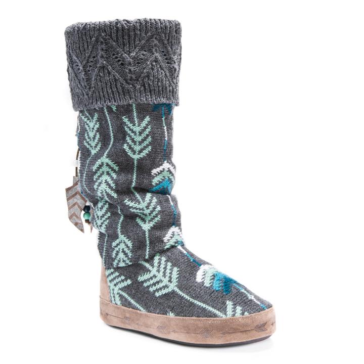 Muk Luks Womens Winona Bootie Slippers