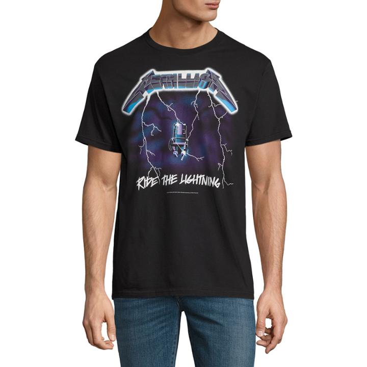 Metallica Ride The Lightning Graphic T-shirt