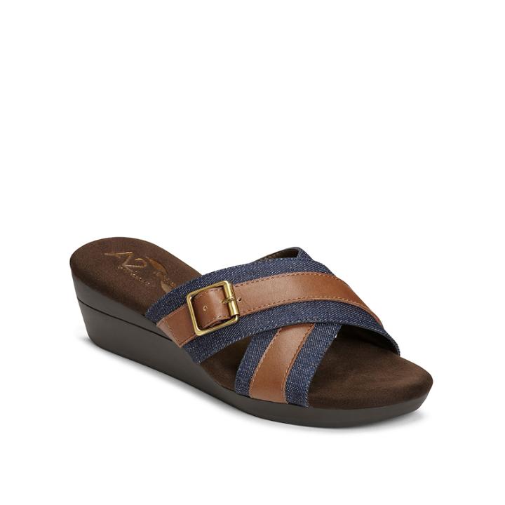 A2 By Aerosoles Florist Womens Wedge Sandals