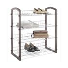 Whitmor Faux Leather Wire Closet Shelves